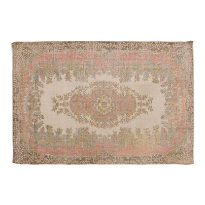 Vintage Large Rug, Oushak Area Rug, 6 x 9'6" feet 184 x 290 cm