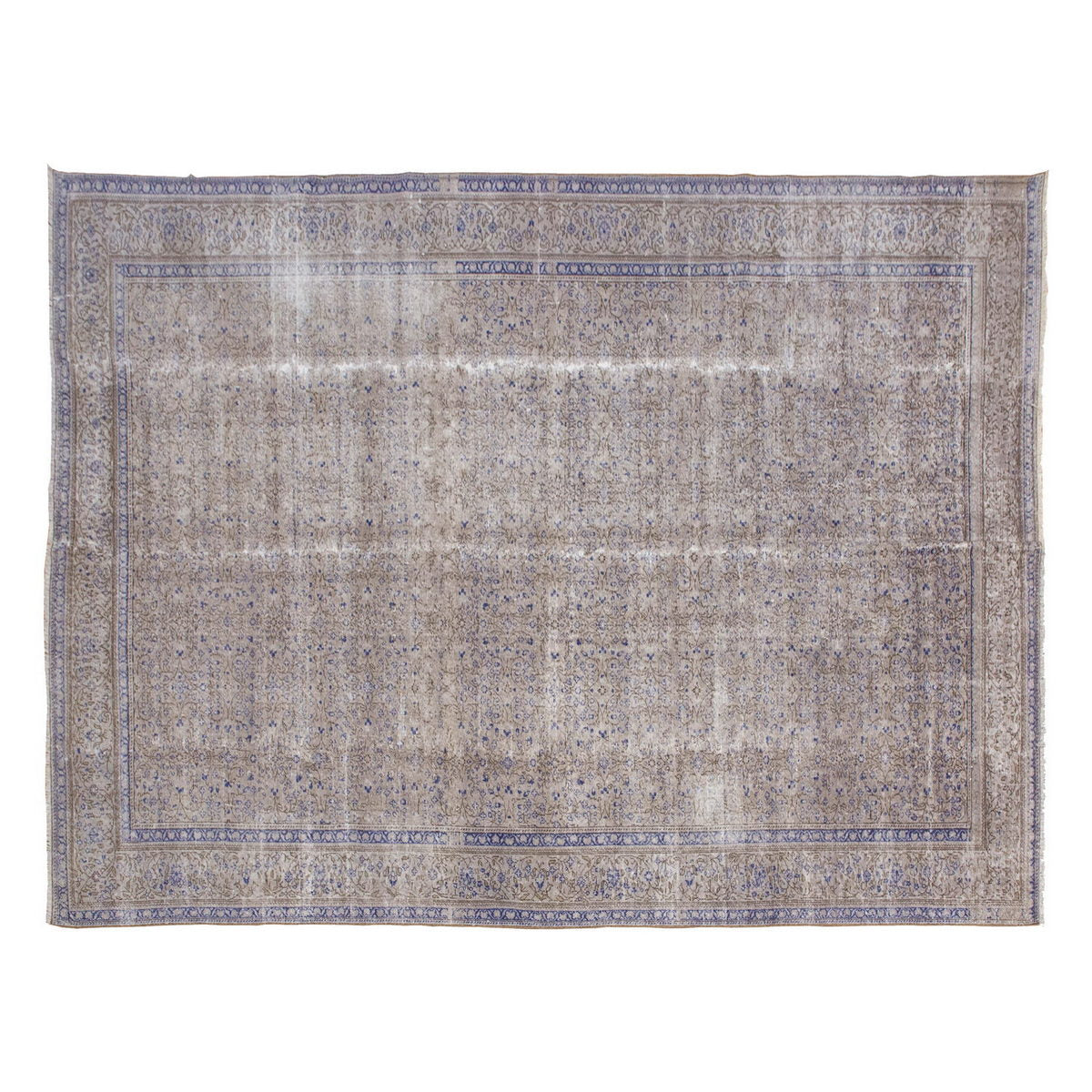 Vintage Large Rug, Oushak Area Rug, 7'7" x 11'8" feet 230 x 355 cm