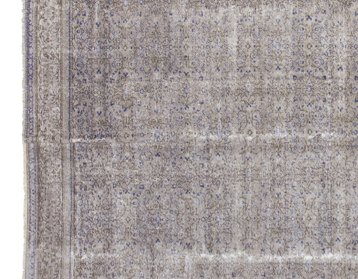 Vintage Large Rug, Oushak Area Rug, 7'7" x 11'8" feet 230 x 355 cm