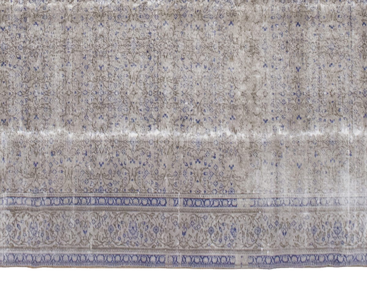 Vintage Large Rug, Oushak Area Rug, 7'7" x 11'8" feet 230 x 355 cm