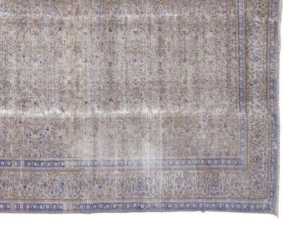 Vintage Large Rug, Oushak Area Rug, 7'7" x 11'8" feet 230 x 355 cm