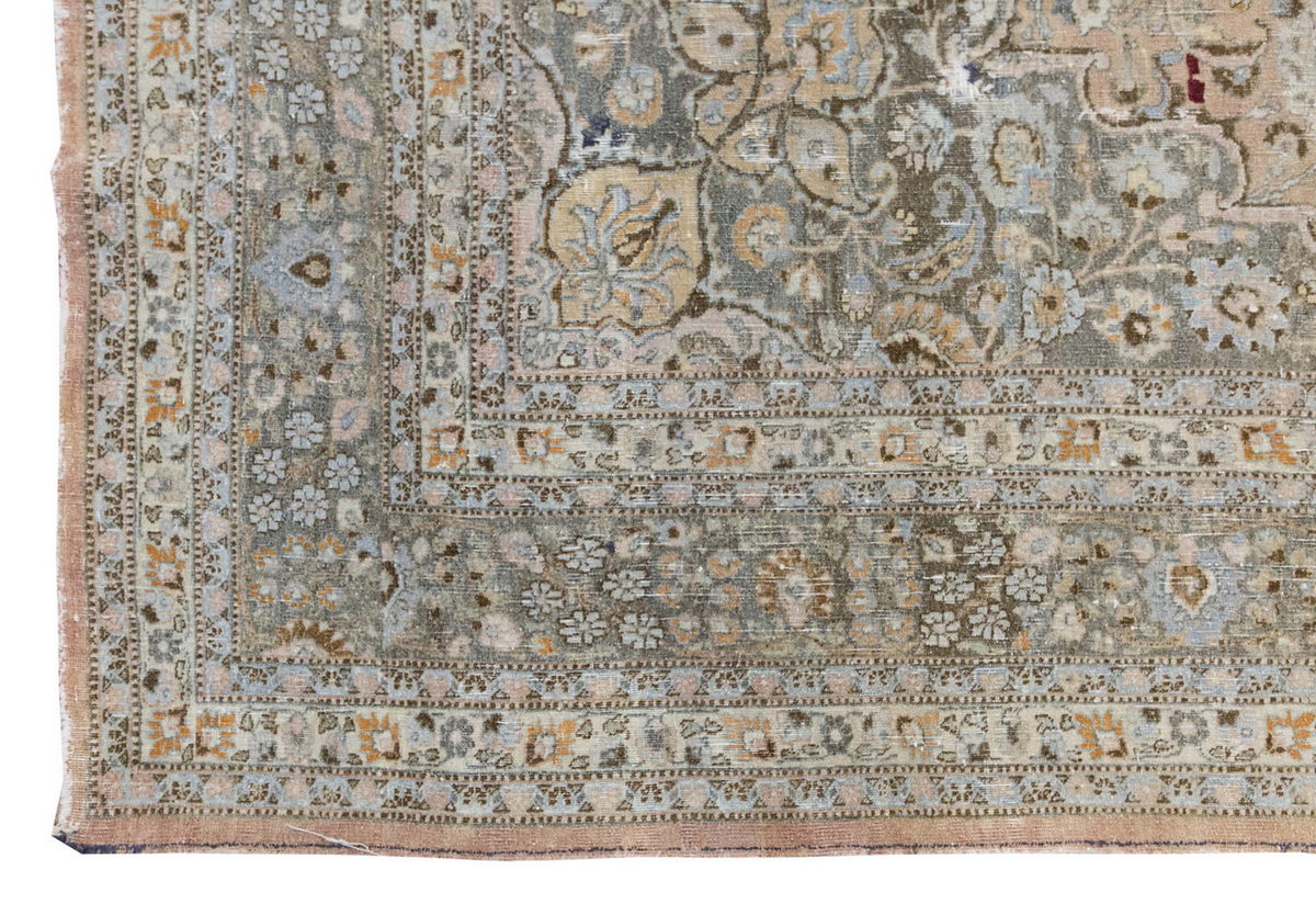 Vintage Large Rug, Oushak Area Rug, 8'3" x 10'6" feet 252 x 320 cm