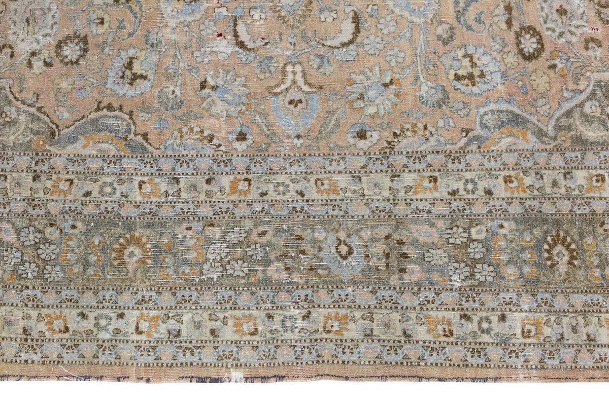 Vintage Large Rug, Oushak Area Rug, 8'3" x 10'6" feet 252 x 320 cm