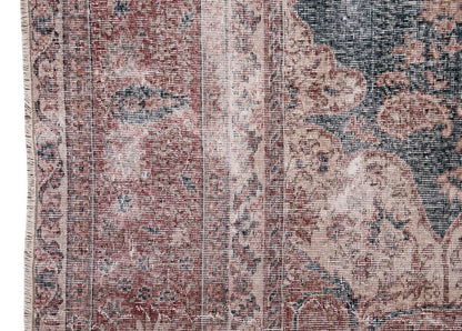 Vintage Large Rug, Oushak Area Rug 11'9" x 14'6" feet 357 x 442 cm