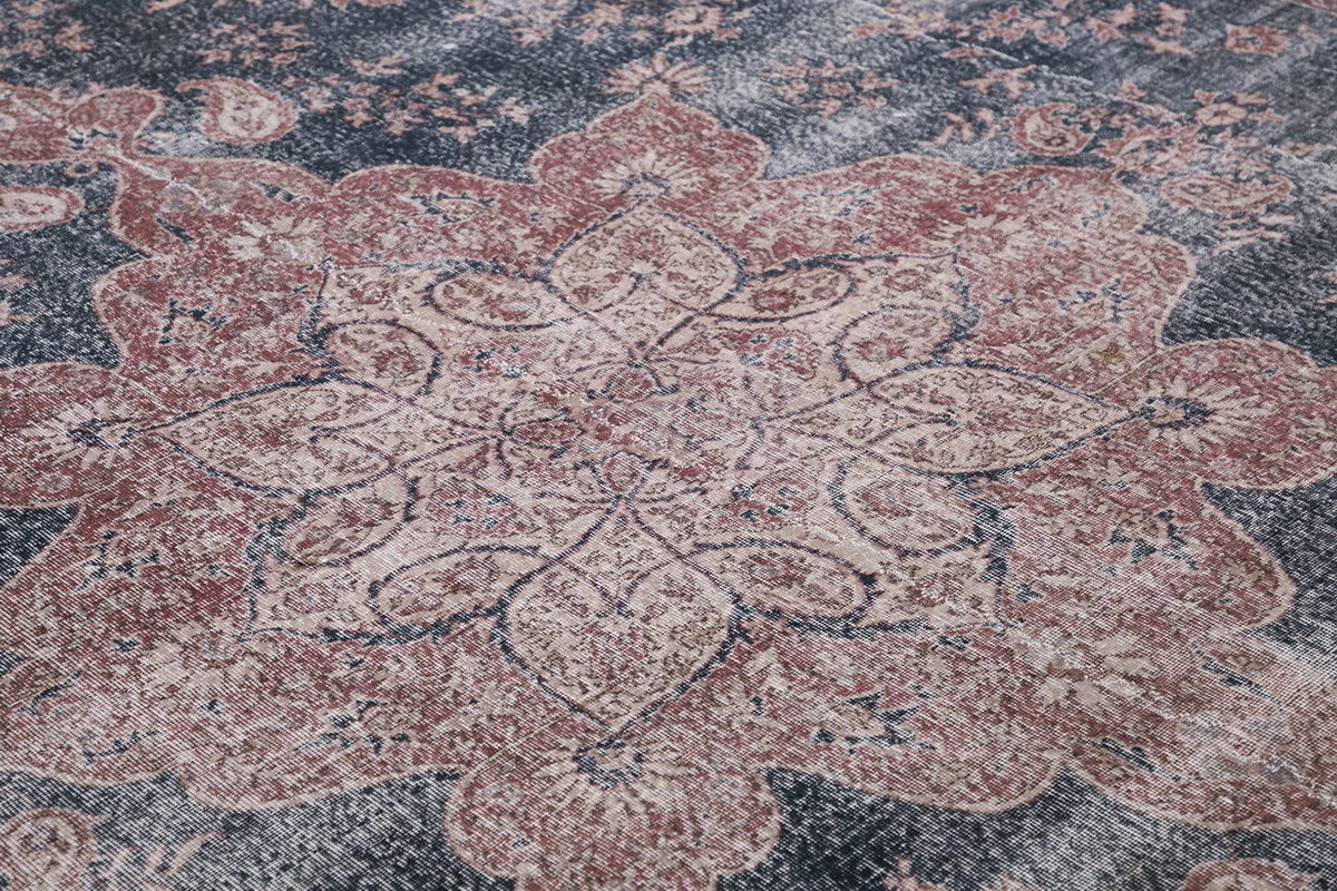 Vintage Large Rug, Oushak Area Rug 11'9" x 14'6" feet 357 x 442 cm