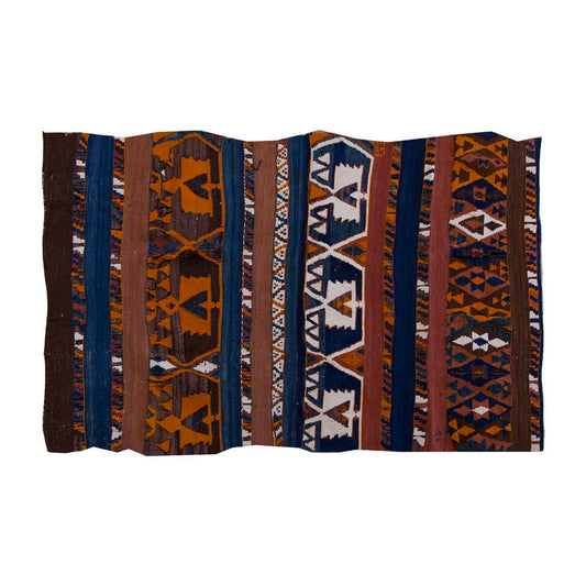 Vintage Large Rug,Kurdish Rug 3" x 5" feet 90 x 150 cm