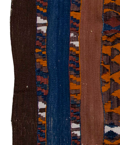 Vintage Large Rug,Kurdish Rug 3" x 5" feet 90 x 150 cm