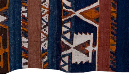 Vintage Large Rug,Kurdish Rug 3" x 5" feet 90 x 150 cm