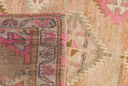 Vintage Large Rug, Oushak Area Rug 4'1" x 9' feet 125 x 275 cm