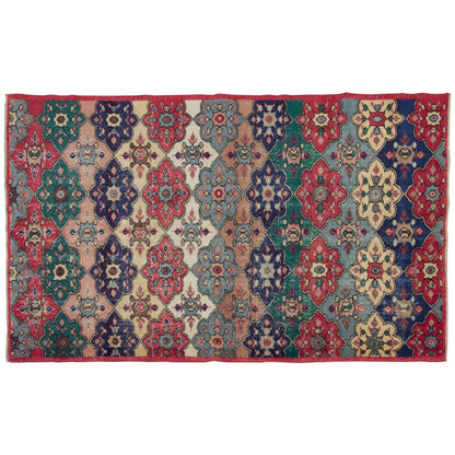 Vintage Large Rug, Oushak Area Rug 4'10" x 8'5" feet 148 x 256 cm