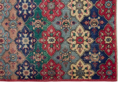 Vintage Large Rug, Oushak Area Rug 4'10" x 8'5" feet 148 x 256 cm