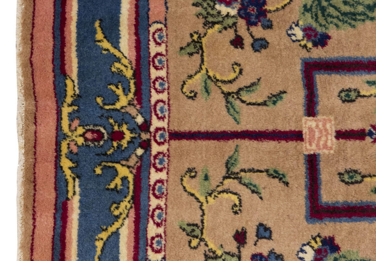 Vintage Large Rug, Oushak Area Rug 4'10 x 8'6 feet 148 x 260 cm