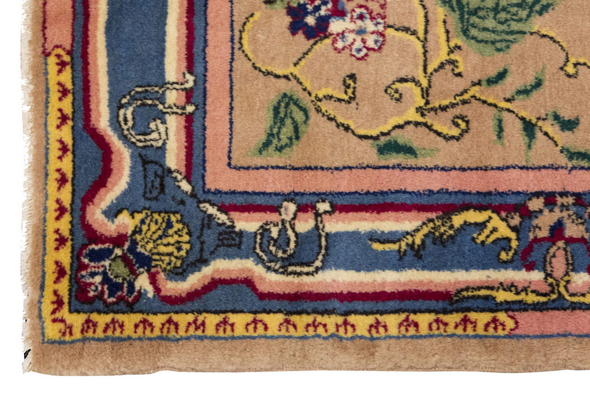 Vintage Large Rug, Oushak Area Rug 4'10 x 8'6 feet 148 x 260 cm