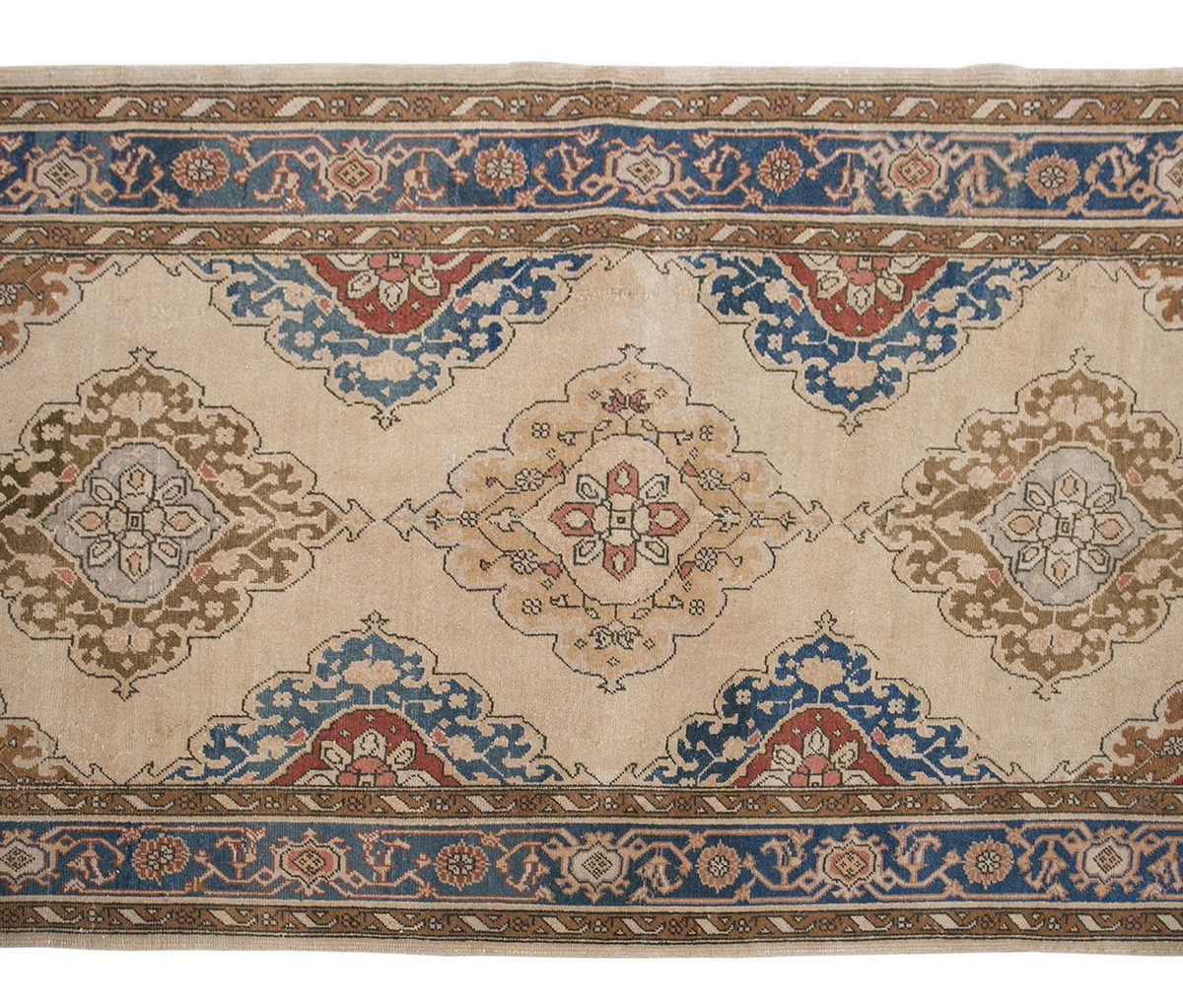 Vintage Large Rug, Oushak Area Rug 4'11" x 12'10" feet 150 x 390 cm