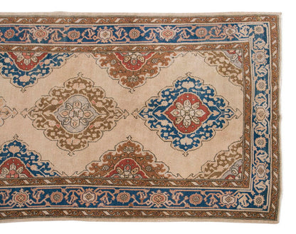 Vintage Large Rug, Oushak Area Rug 4'11" x 12'10" feet 150 x 390 cm