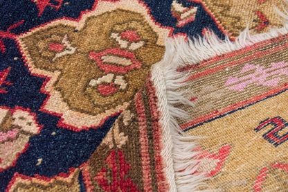 Vintage Large Rug, Oushak Area Rug 4'11" x 12'7" feet 150 x 383 cm