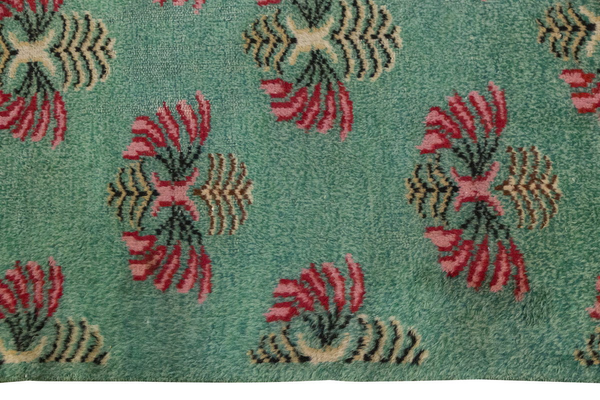 Vintage Large Rug, Oushak Area Rug 4'11 x 7'9 feet 150 x 235 cm