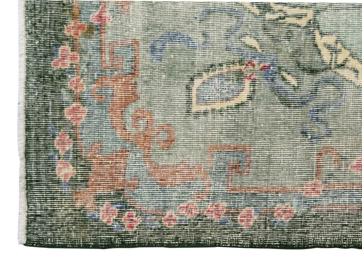 Vintage Large Rug, Oushak Area Rug 4'11 x 8'3 feet 151 x 252 cm