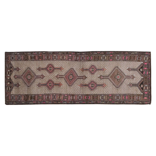 Vintage Large Rug, Oushak Area Rug 4'6" x 13'8" feet 138 x 417 cm