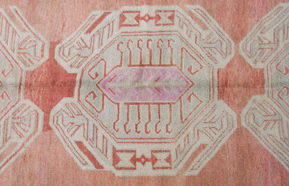 Vintage Large Rug, Oushak RunnerRug 4'8" x 12'6" feet 141 x 382 cm