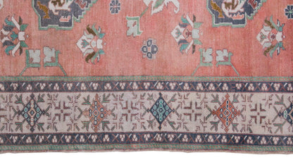 Vintage Large Rug, Oushak Area Rug 4'8" x 6'10" feet 142 x 208 cm
