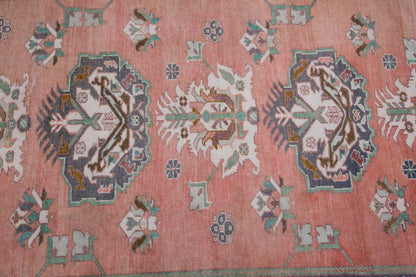 Vintage Large Rug, Oushak Area Rug 4'8" x 6'10" feet 142 x 208 cm