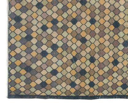 Vintage Large Rug, Oushak Area Rug 4'9" x 11'6" feet 145 x 350 cm