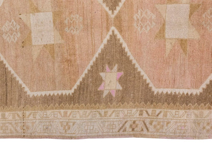 Vintage Large Rug, Oushak Area Rug 4'9 x 11'4 feet 145 x 345 cm