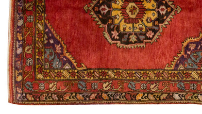 Vintage Large Rug, Oushak Area Rug 4'9 x 9'8 feet 145 x 295 cm