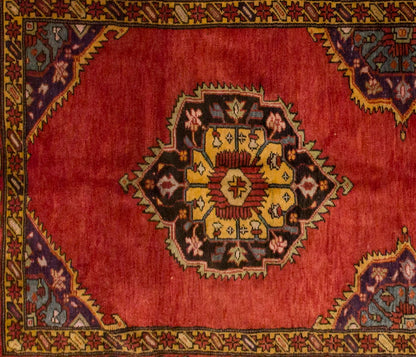 Vintage Large Rug, Oushak Area Rug 4'9 x 9'8 feet 145 x 295 cm
