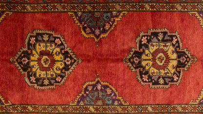 Vintage Large Rug, Oushak Area Rug 4'9 x 9'8 feet 145 x 295 cm
