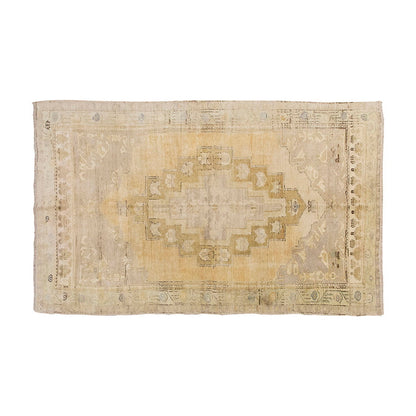 Vintage Large Rug, Oushak Area Rug 5' x 8'5 feet 152 x 256 cm
