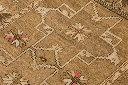 Vintage Large Rug, Oushak Area Rug 5'1" x 12'10" feet 155 x 390 cm