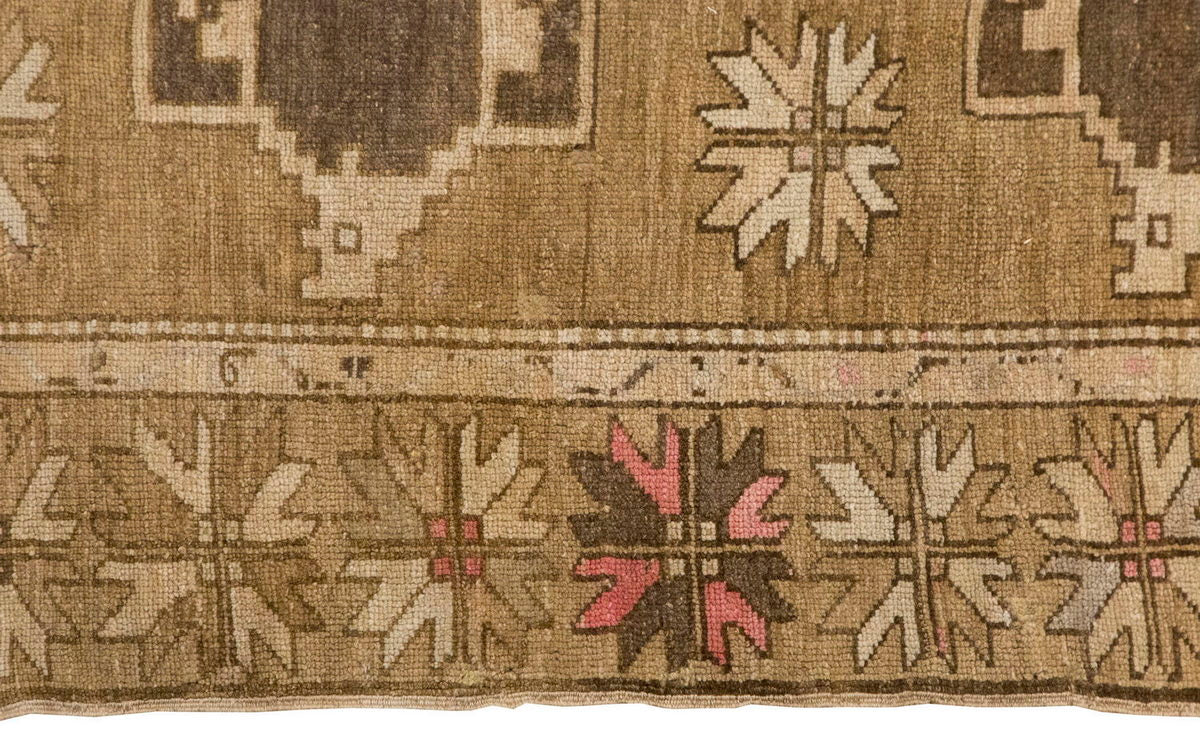 Vintage Large Rug, Oushak Area Rug 5'1" x 12'10" feet 155 x 390 cm