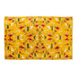 Vintage Large Rug, Oushak Area Rug 5'1 x 8'6 feet 155 x 260 cm