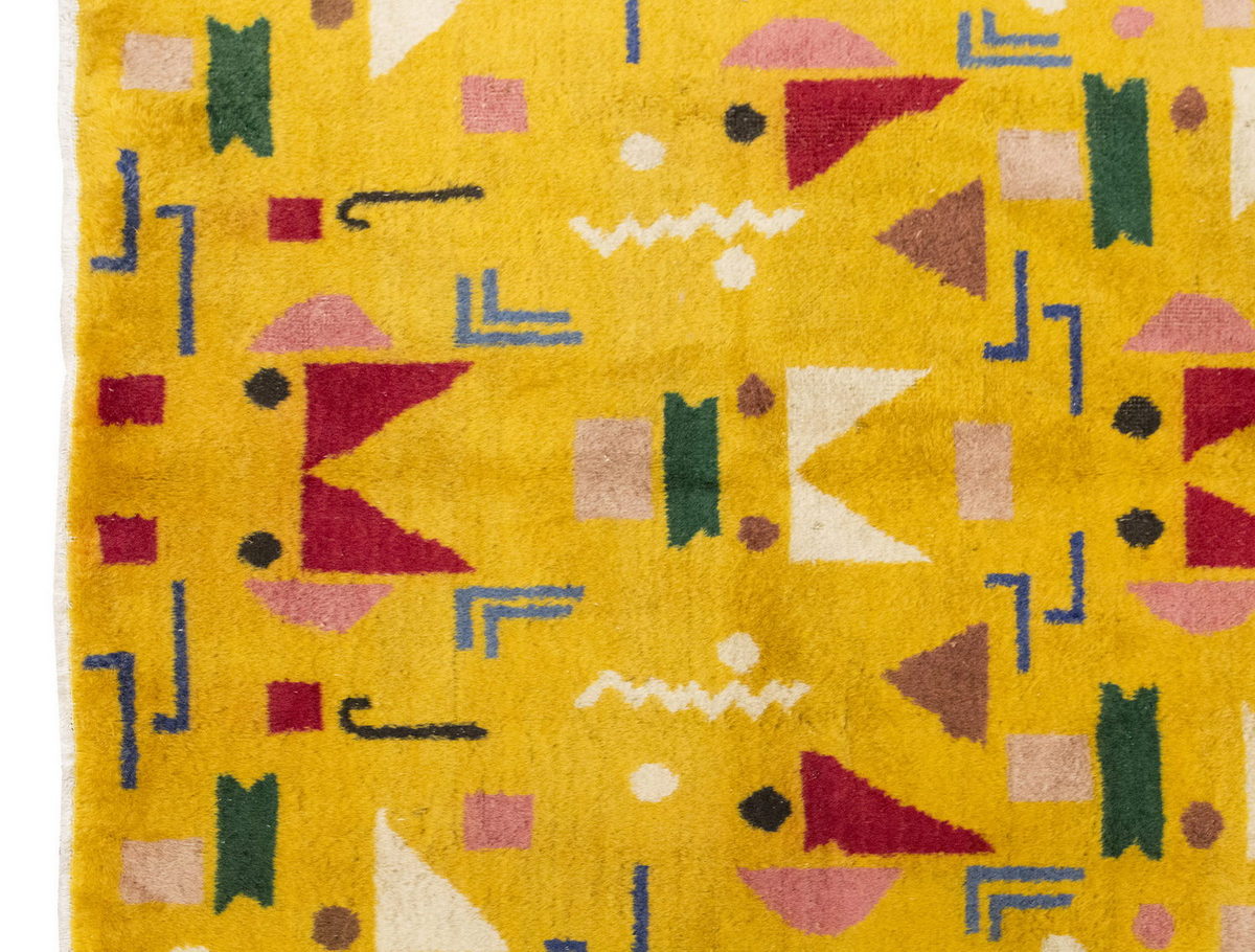 Vintage Large Rug, Oushak Area Rug 5'1 x 8'6 feet 155 x 260 cm