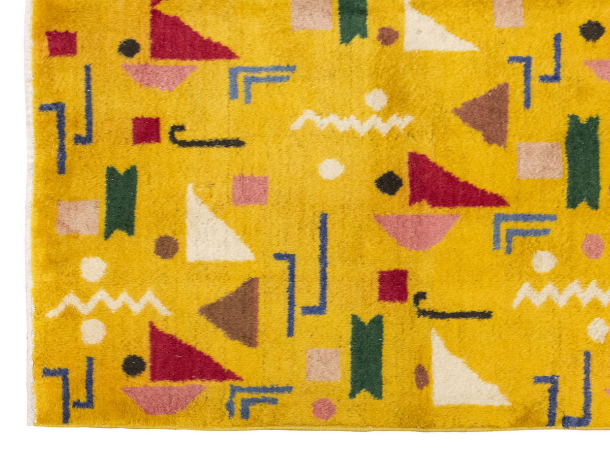 Vintage Large Rug, Oushak Area Rug 5'1 x 8'6 feet 155 x 260 cm