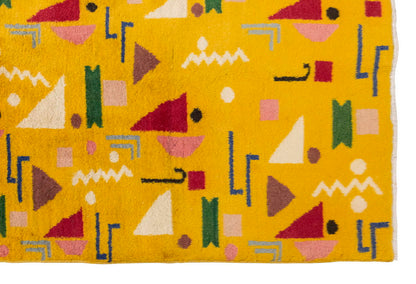 Vintage Large Rug, Oushak Area Rug 5'1 x 8'6 feet 155 x 260 cm