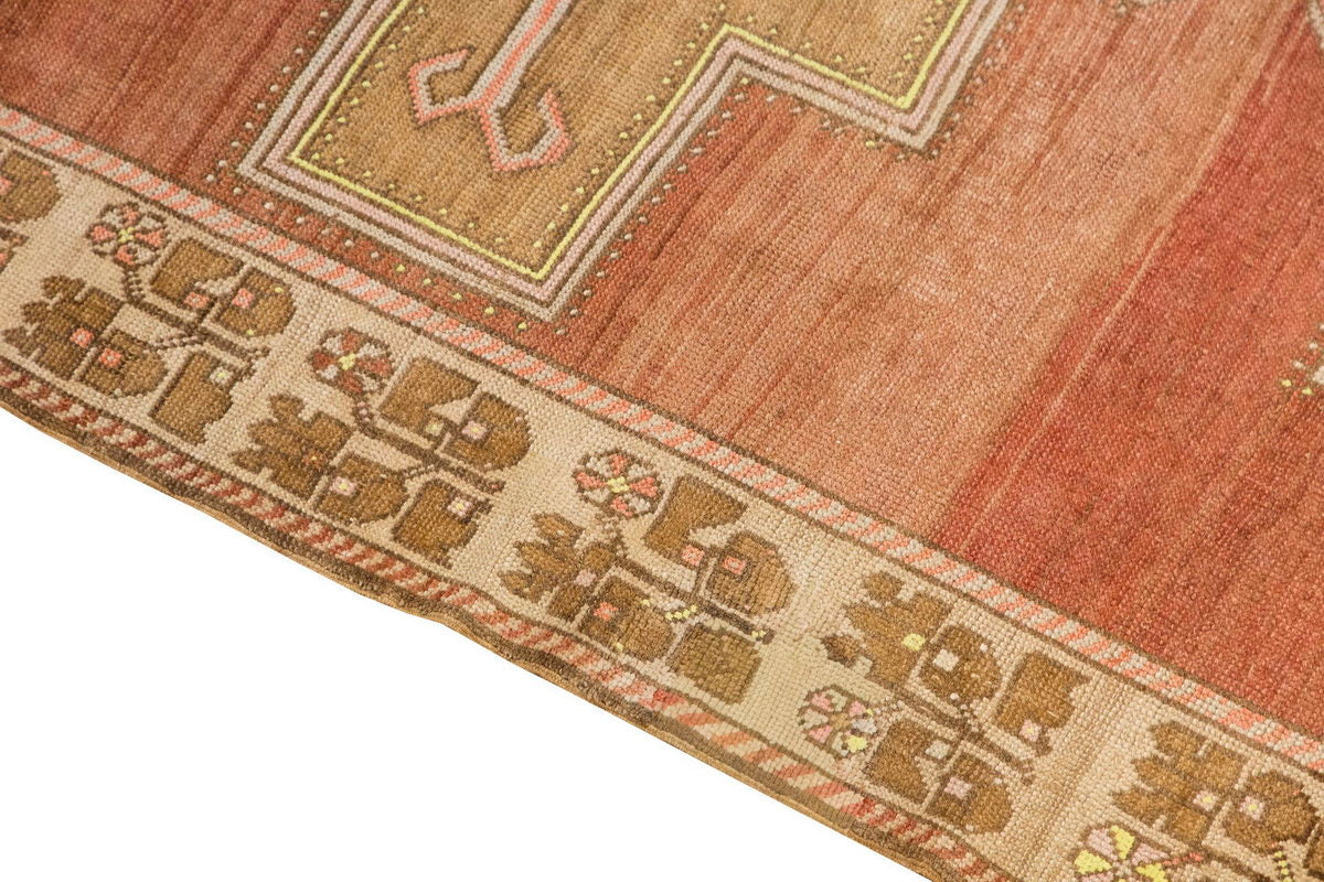 Vintage Large Rug, Oushak Area Rug 5'10" x 11'10" feet 177 x 360 cm