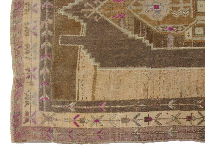 Vintage Large Rug, Oushak Area Rug 5'10" x 14'3" feet 177 x 435 cm