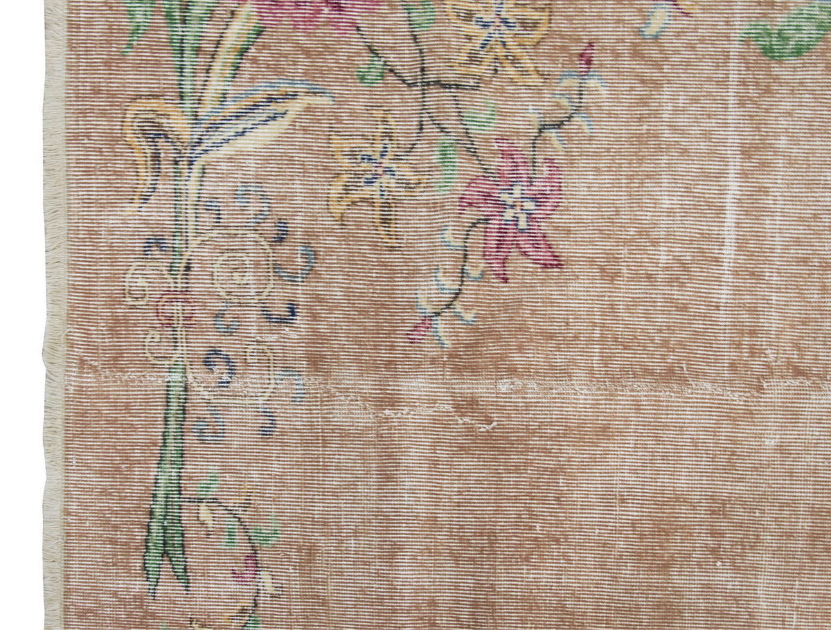 Vintage Large Rug, Oushak Area Rug 5'10" x 9 feet 178 x 275 cm
