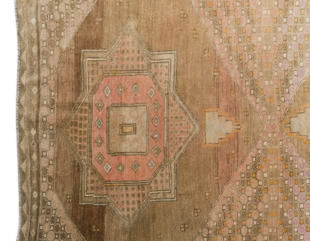 Vintage Large Rug, Oushak Area Rug 5'10 x 11'5 feet 178 x 347 cm