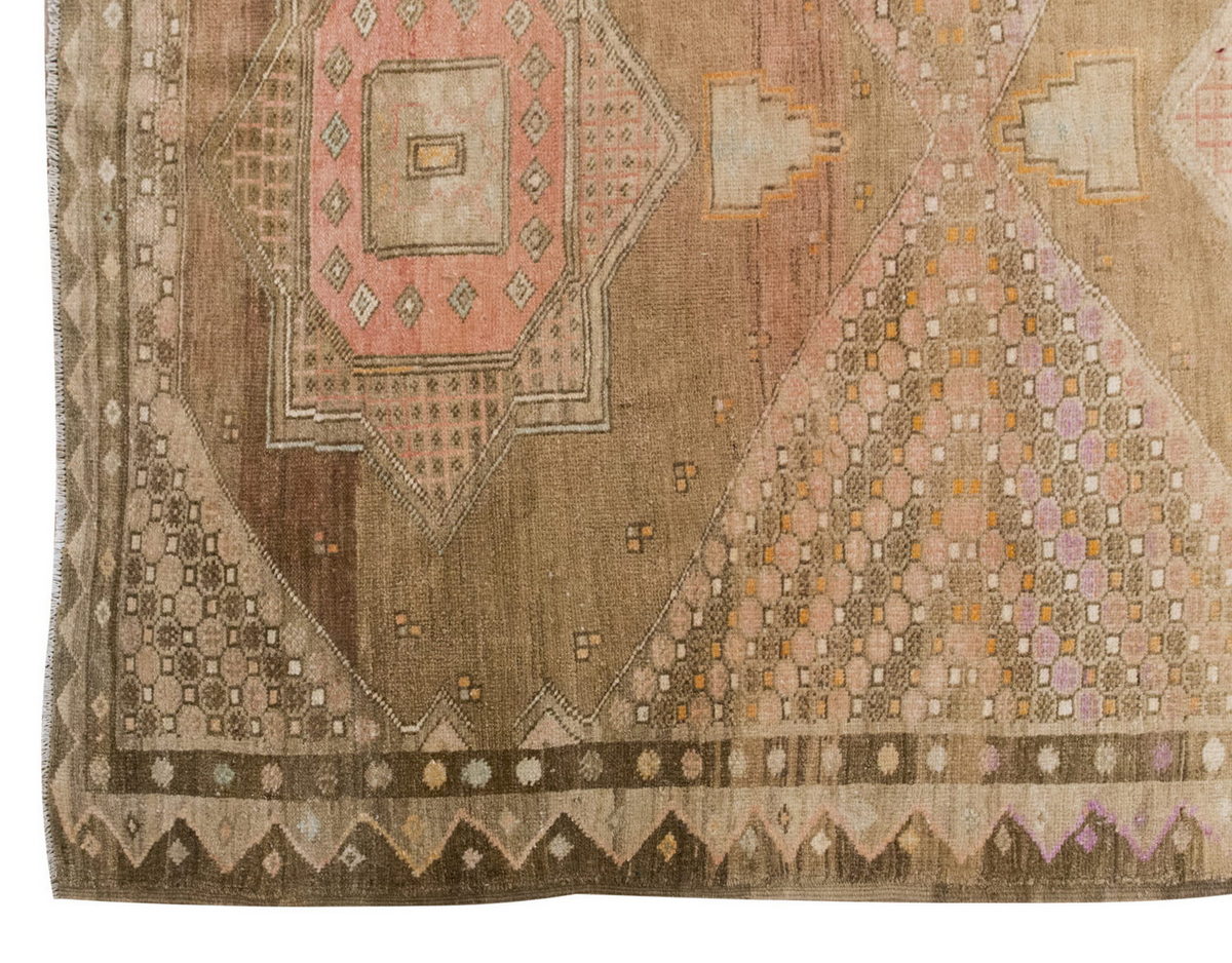 Vintage Large Rug, Oushak Area Rug 5'10 x 11'5 feet 178 x 347 cm