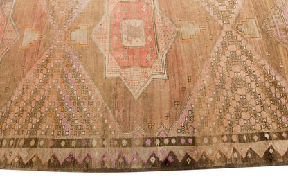 Vintage Large Rug, Oushak Area Rug 5'10 x 11'5 feet 178 x 347 cm