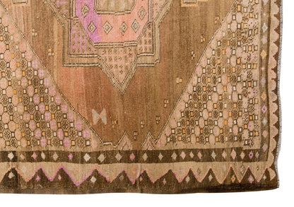 Vintage Large Rug, Oushak Area Rug 5'10 x 11'5 feet 178 x 347 cm