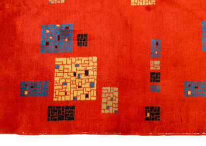 Vintage Large Rug, Oushak Area Rug 5'10 x 9' feet 178 x 275 cm