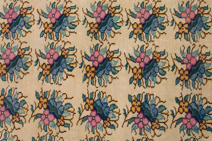 Vintage Large Rug, Oushak Area Rug 5'11" x 8'6" feet 181 x 260 cm