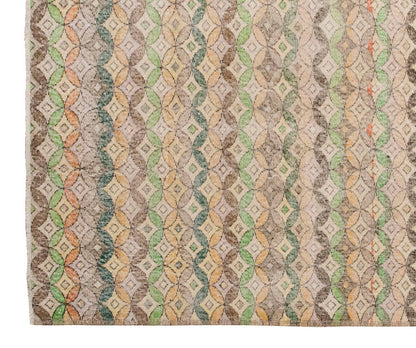 Vintage Large Rug, Oushak Area Rug 5'11" x 9'10" feet 180 x 300 cm
