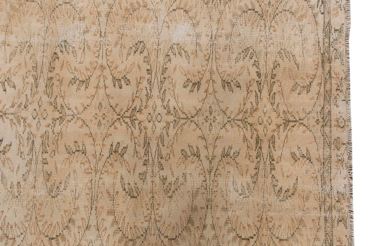 Vintage Large Rug, Oushak Area Rug 5'2" x 8'6" feet 157 x 258 cm