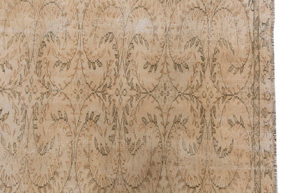 Vintage Large Rug, Oushak Area Rug 5'2" x 8'6" feet 157 x 258 cm